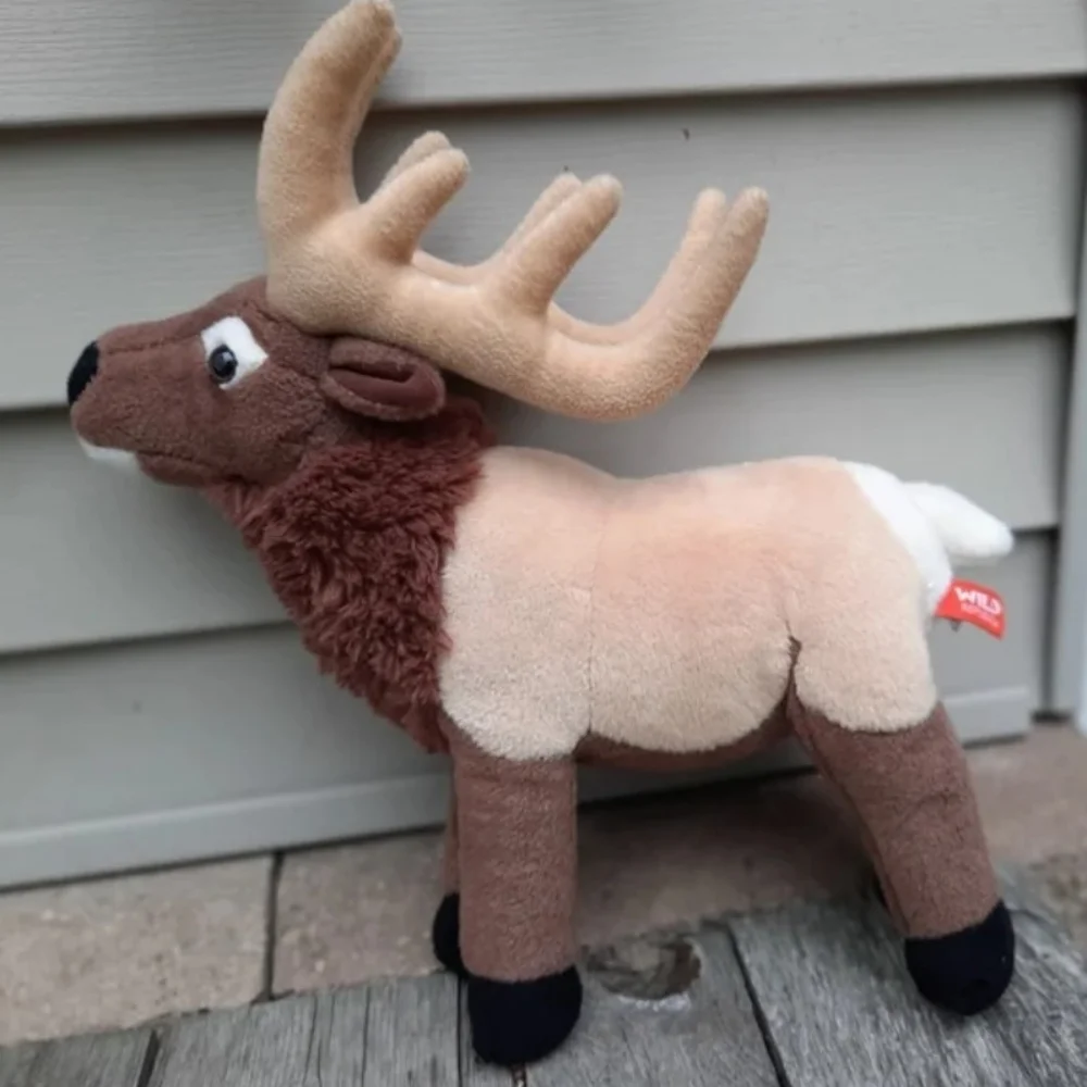 Standing Elk Plush 18